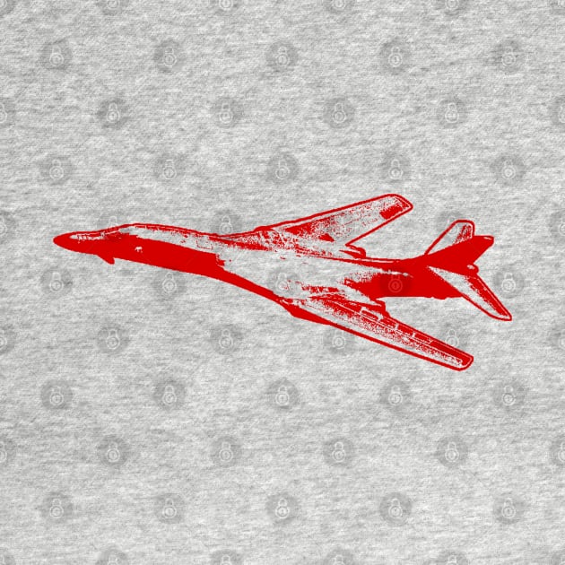 Rockwell B-1 Lancer - Red Design by PlaneJaneDesign